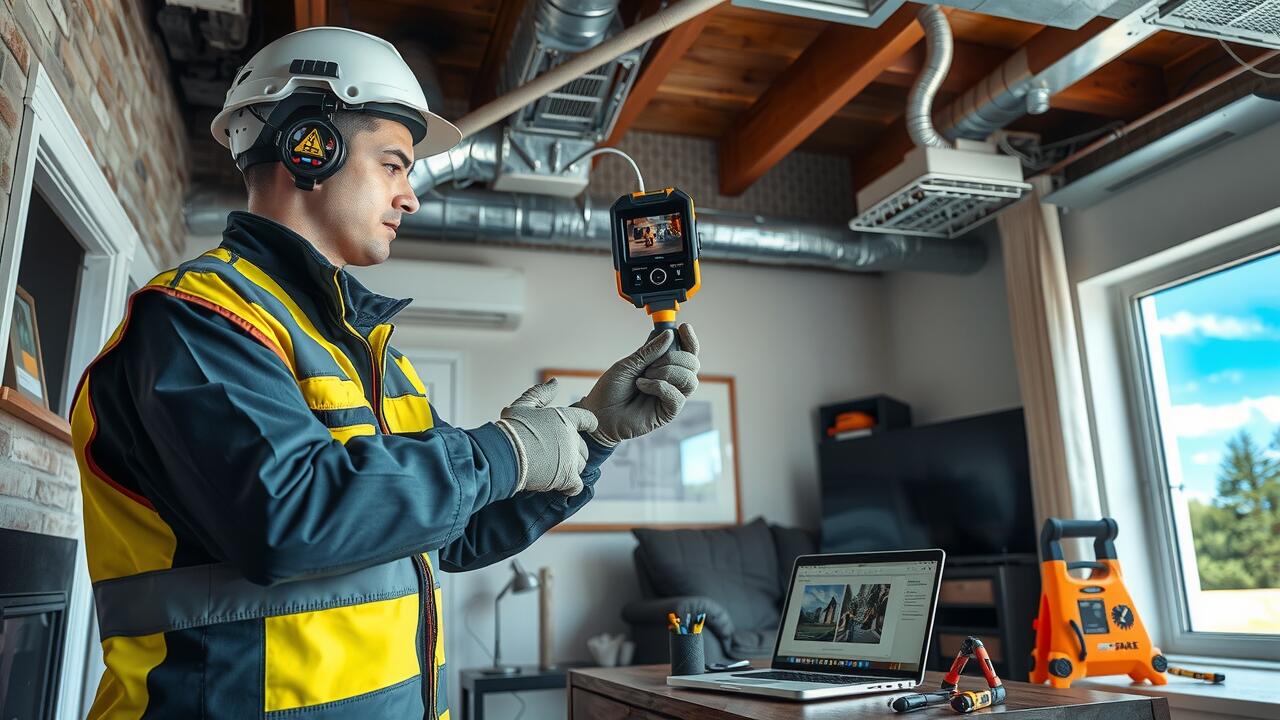 How do you inspect your ductwork?