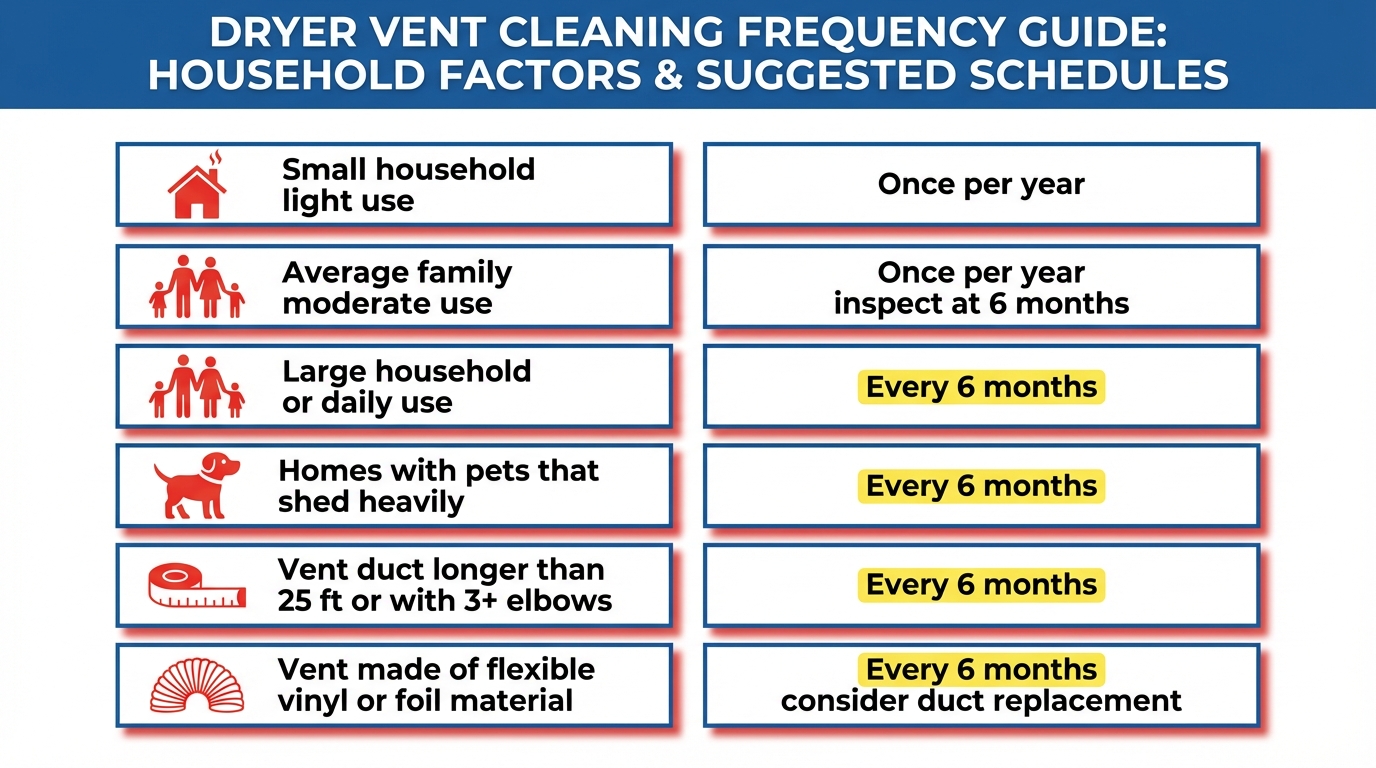 Professional dryer vent cleaning service in Austin showing lint removal from exhaust duct