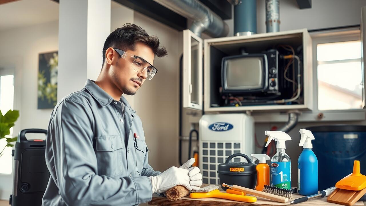 Can an air handler be cleaned?