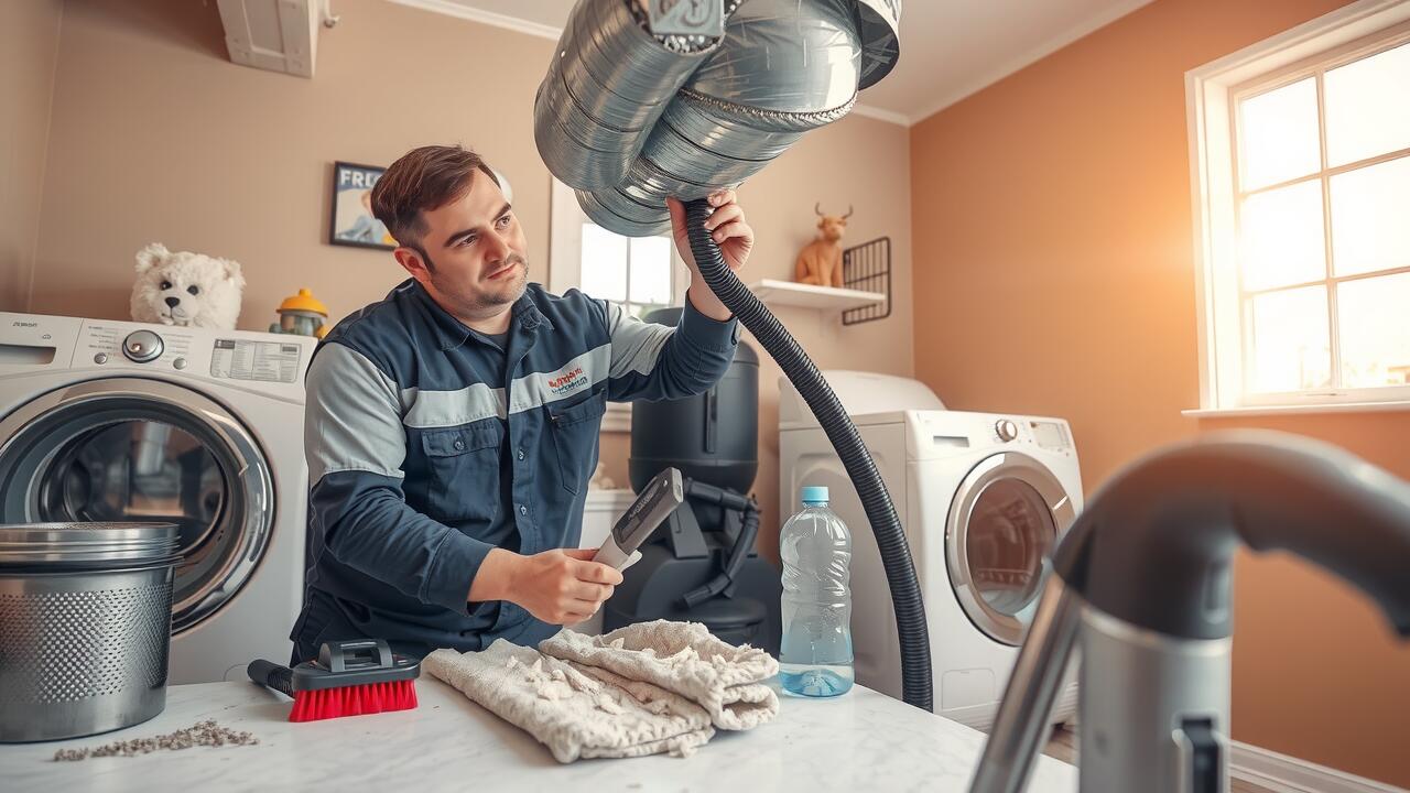 Dryer vent cleaning