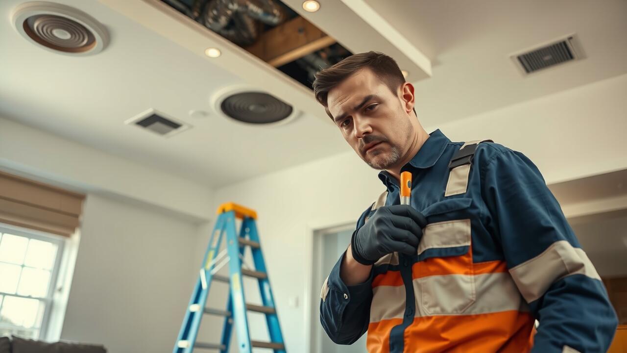 How do you fix damaged ducts?