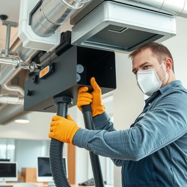 How often should commercial air ducts be cleaned?