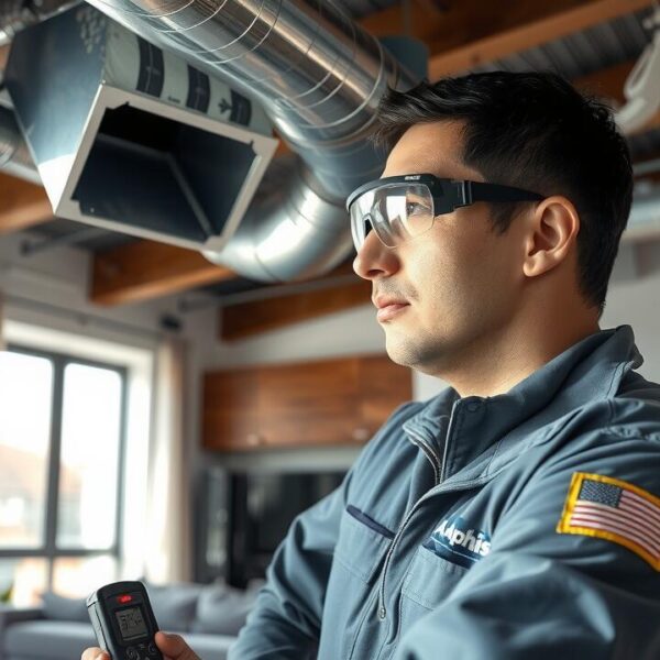 How to check if an air duct is blocked?