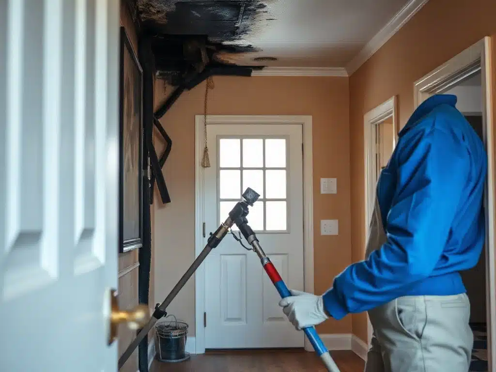 Fire damage restoration service in Austin, TX